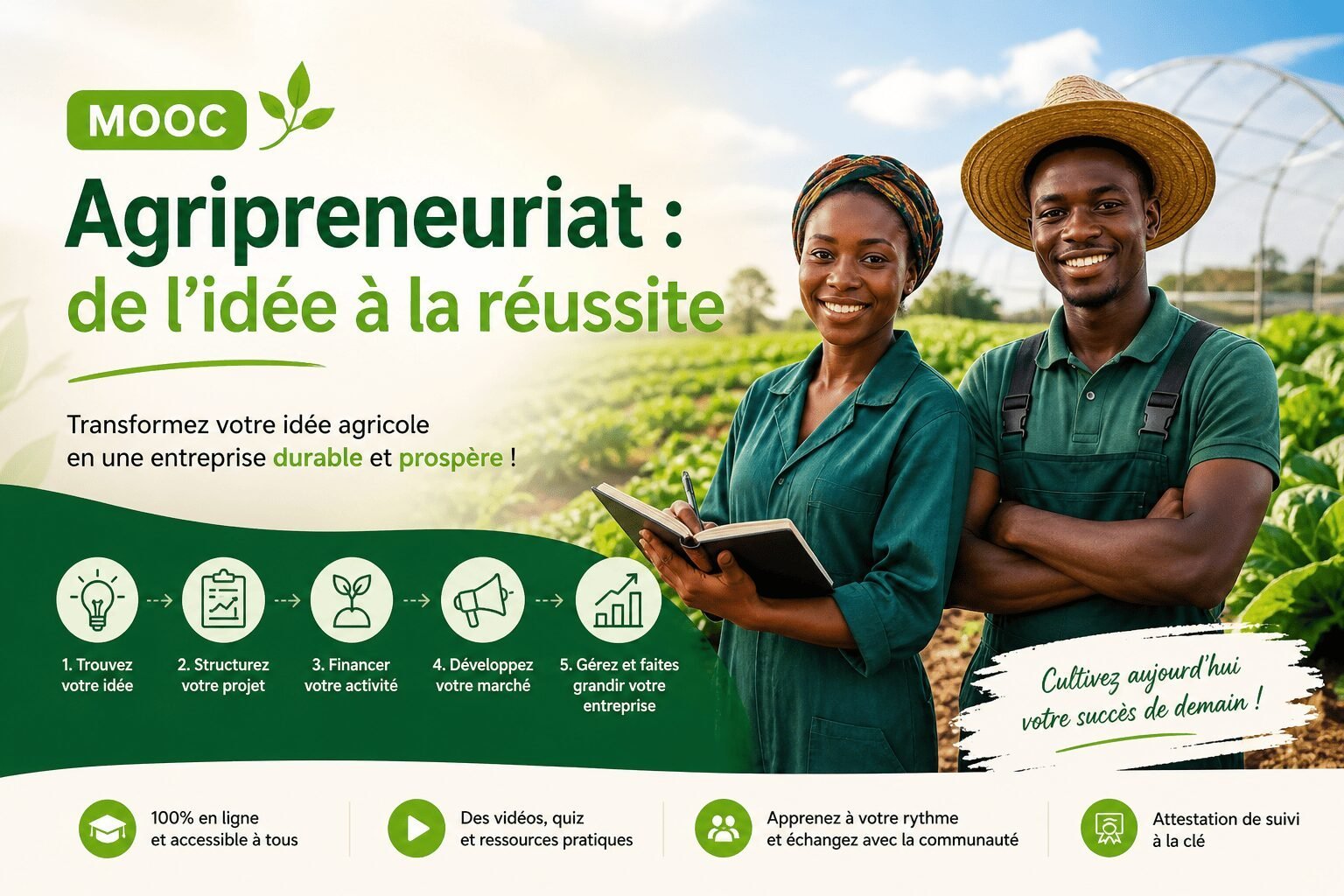 Agripreneuriat : de l'idée à la réussite