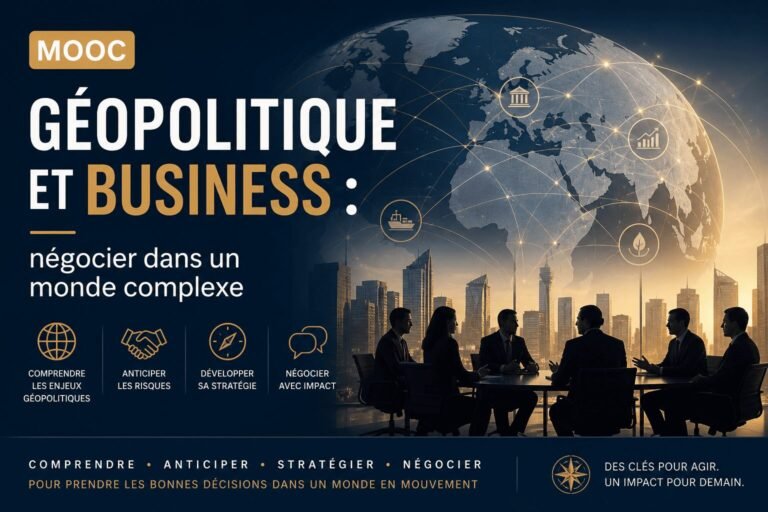 Géopolitique et Business : négocier dans un monde complexe